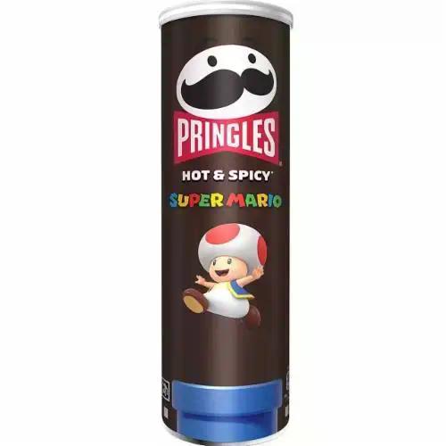 Чіпси Pringles Super Mario Hot & Spicy 165г