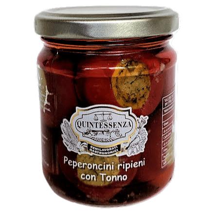 Перець Quintessenza фарширований тунцем 180 г
