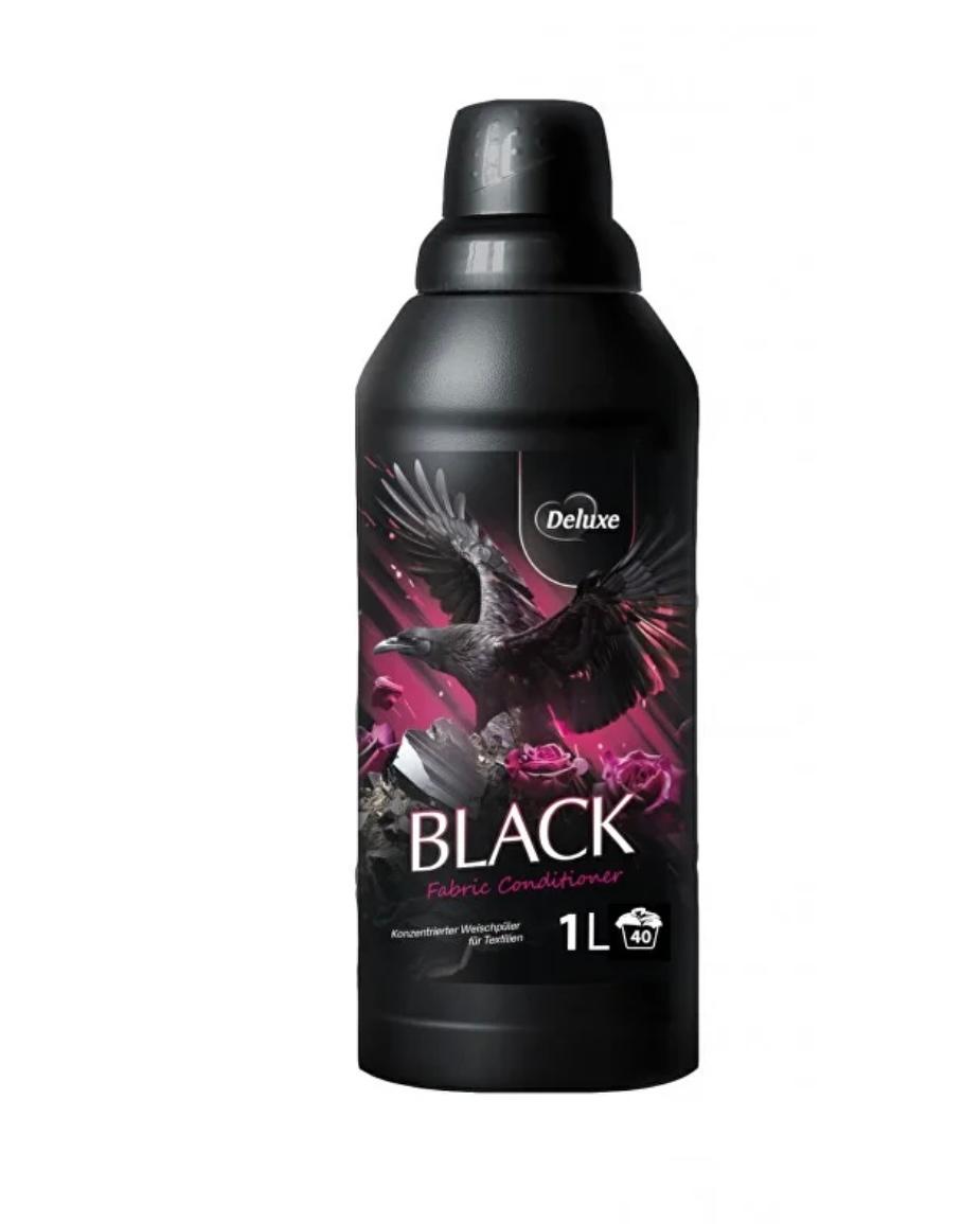 Ополіскувач рідкий Deluxe Diamant Black 1л 40пpань