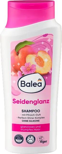 Шампунь Balea Seidenglanz для блиску сухого волосся 300 мл
