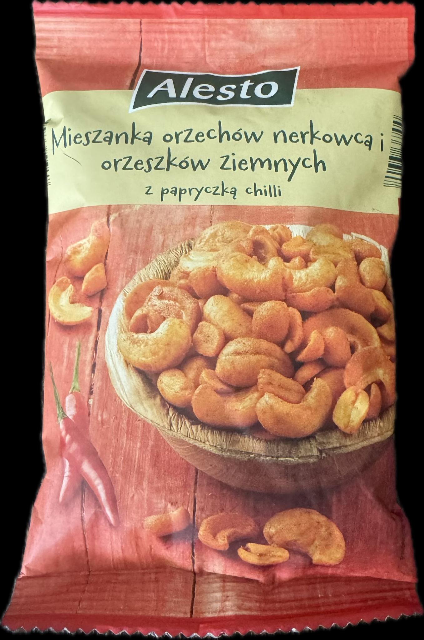 Кеш’ю та арахіс з перцем чилі Alesto 200г