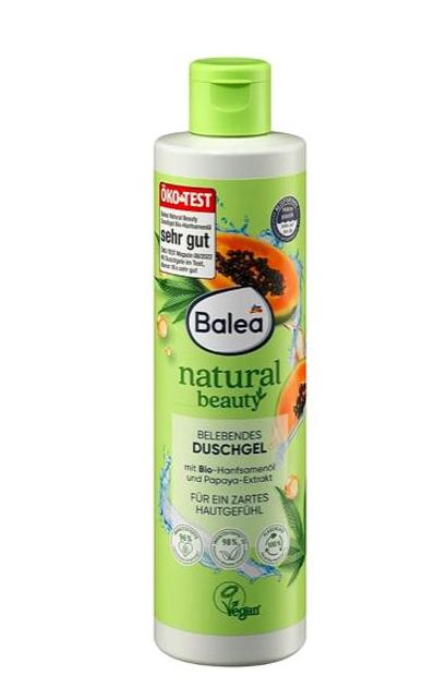 Гель для душу Balea Natural Beauty Hanfsamen & Papaya 250 мл