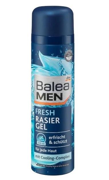 Гель для гоління освіжаючий Balea MEN Rasiergel fresh 200 мл