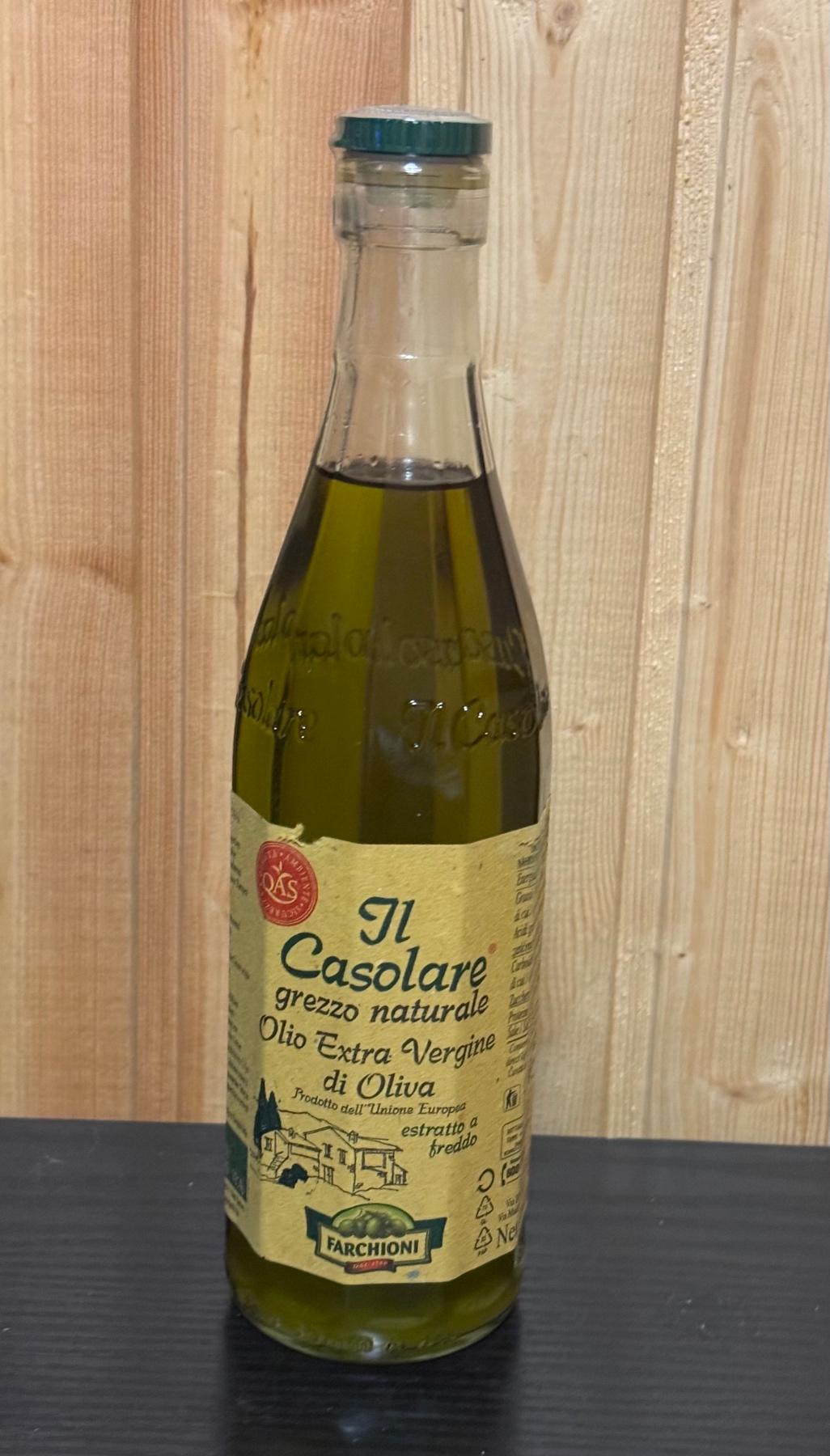 Оливкова олія Farchioni Il Casolare Extra Virgin Grezzo Naturale 500 мл нефільтроване холодного пресування
