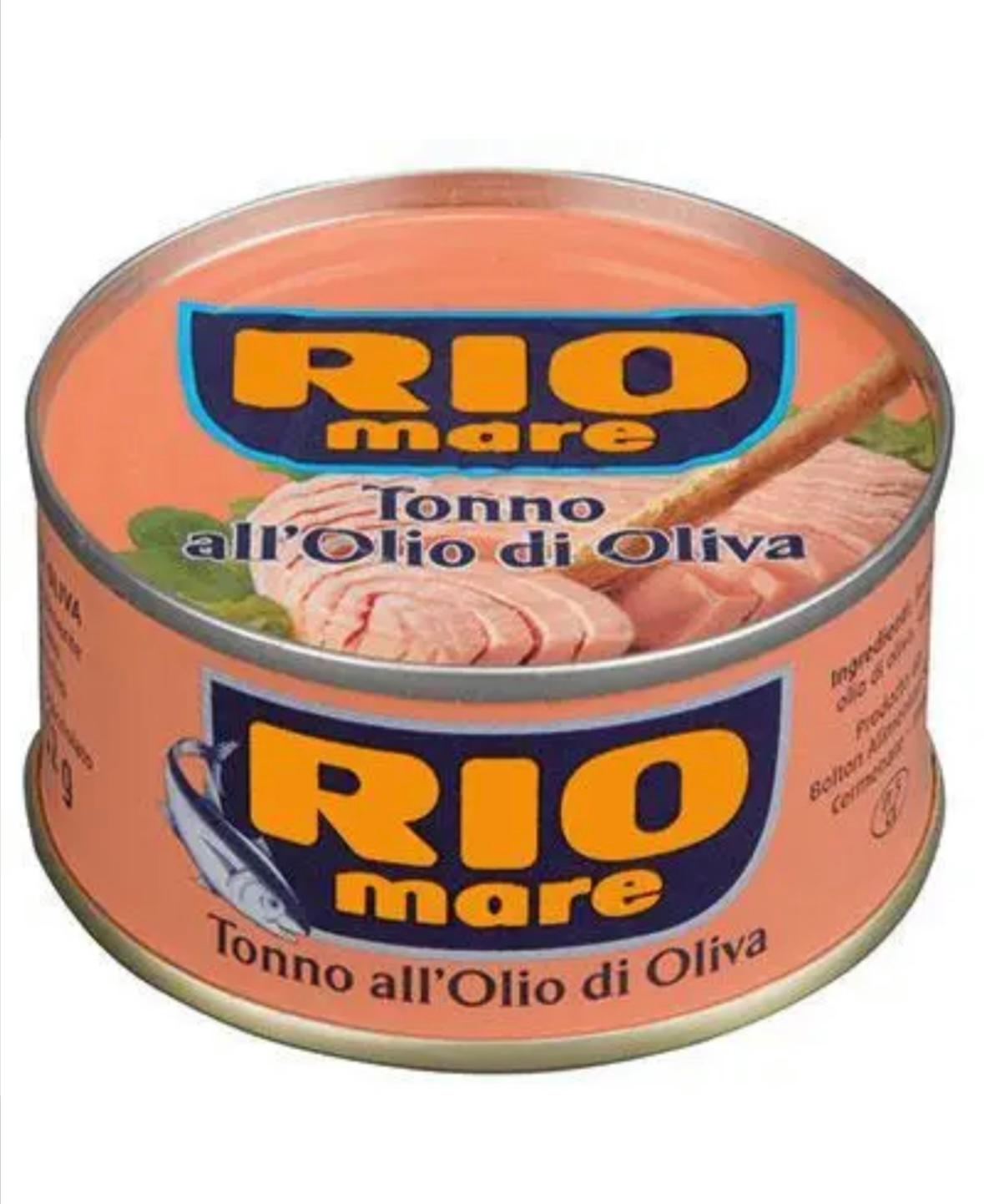 Тунець в олії RIO mare Tonno all'Olio di Oliva 160 гр