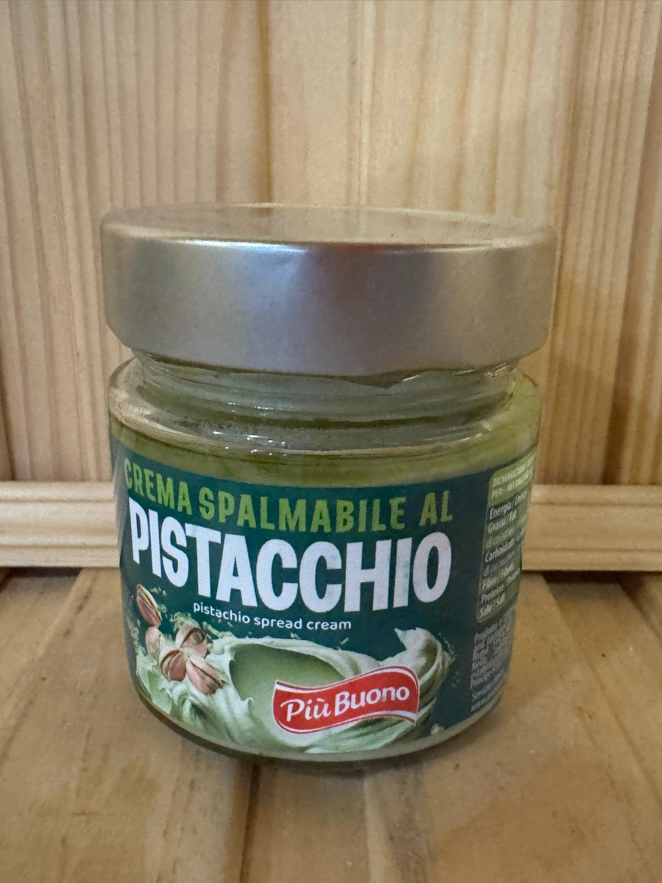 Фісташкова паста Piu Buono Crema Spalmabile Pistacchio 200г
