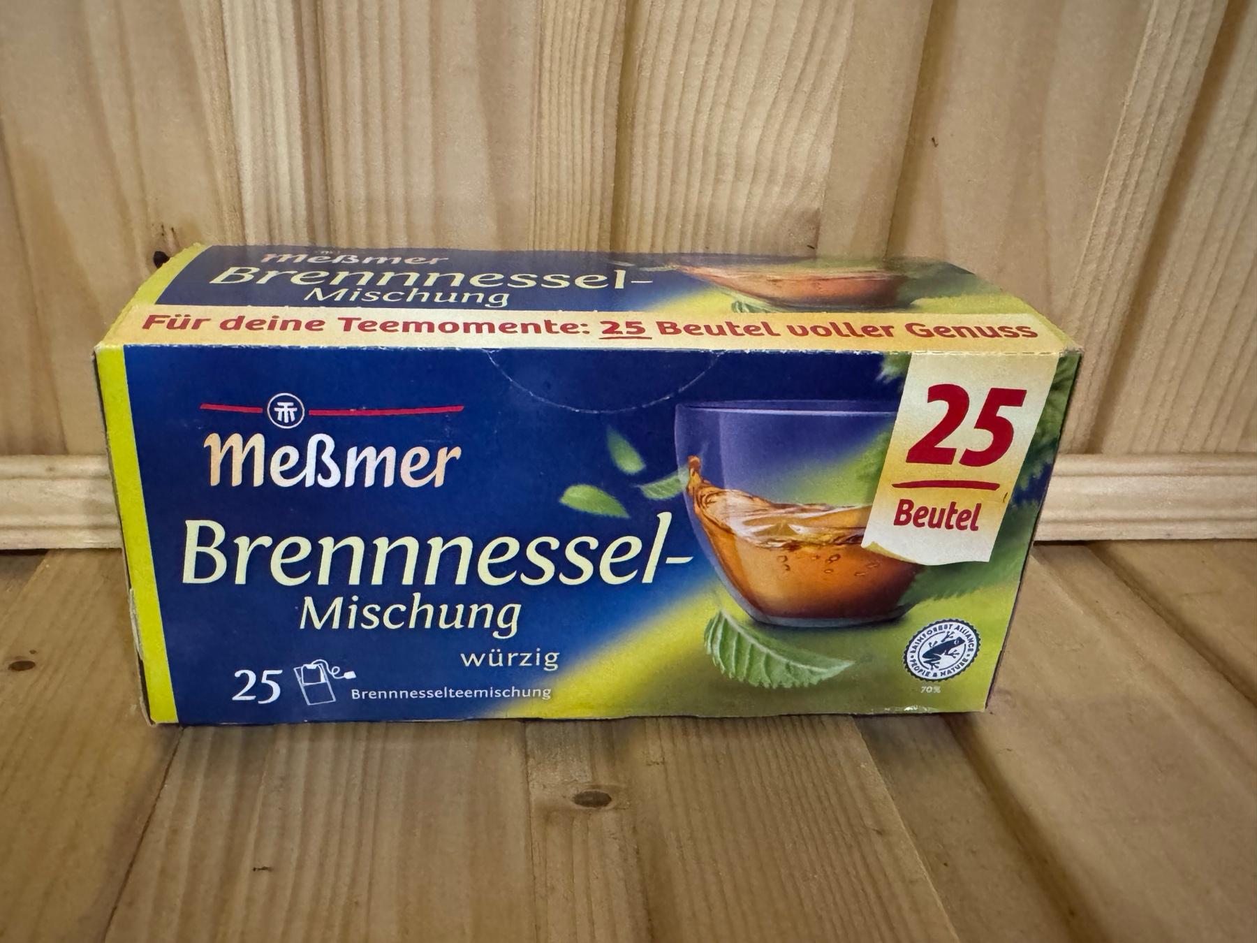 Чай Messmer Brennnessel Mischung 25 пакетиків 50g