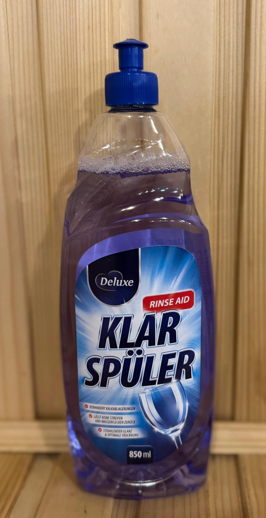 Ополіскувач для ПММ Deluxe Klarspuler 850мл