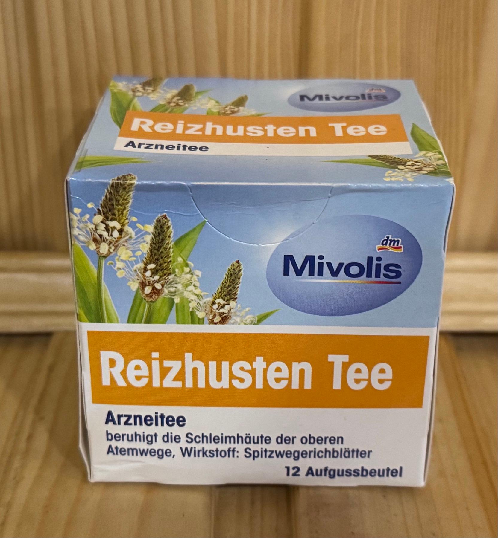 Mivolis чай лікувальний від сухого кашлю Reizhusten 12шт 18г