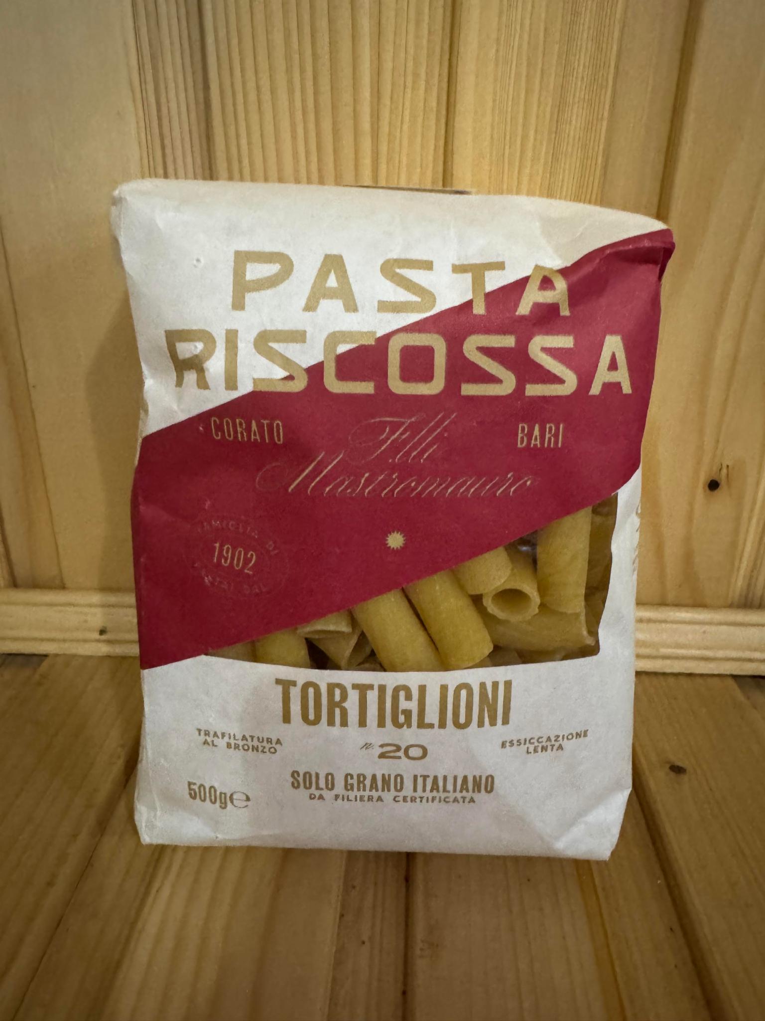 Паста Riscossa PASTA biologica Integrale Nº20 макарони Бронза 500гр