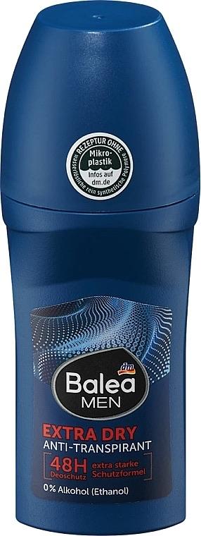 Дезодорант кульковий атиперспірант для чоловіків Balea MEN Deo roll Extra Dry 50 ml