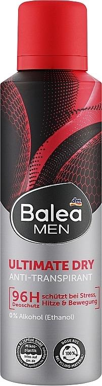 Антиперспірант-спрей Максимальна сухість Balea Men Ultimate Dry Antiperspirant Spray 200ml
