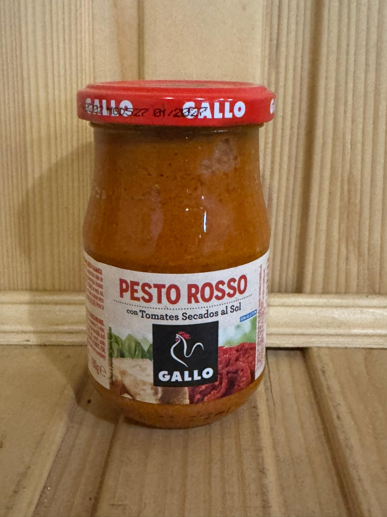 Соус Gallo Salsa Pesto Rosso з в'яленими томатами 190 гр