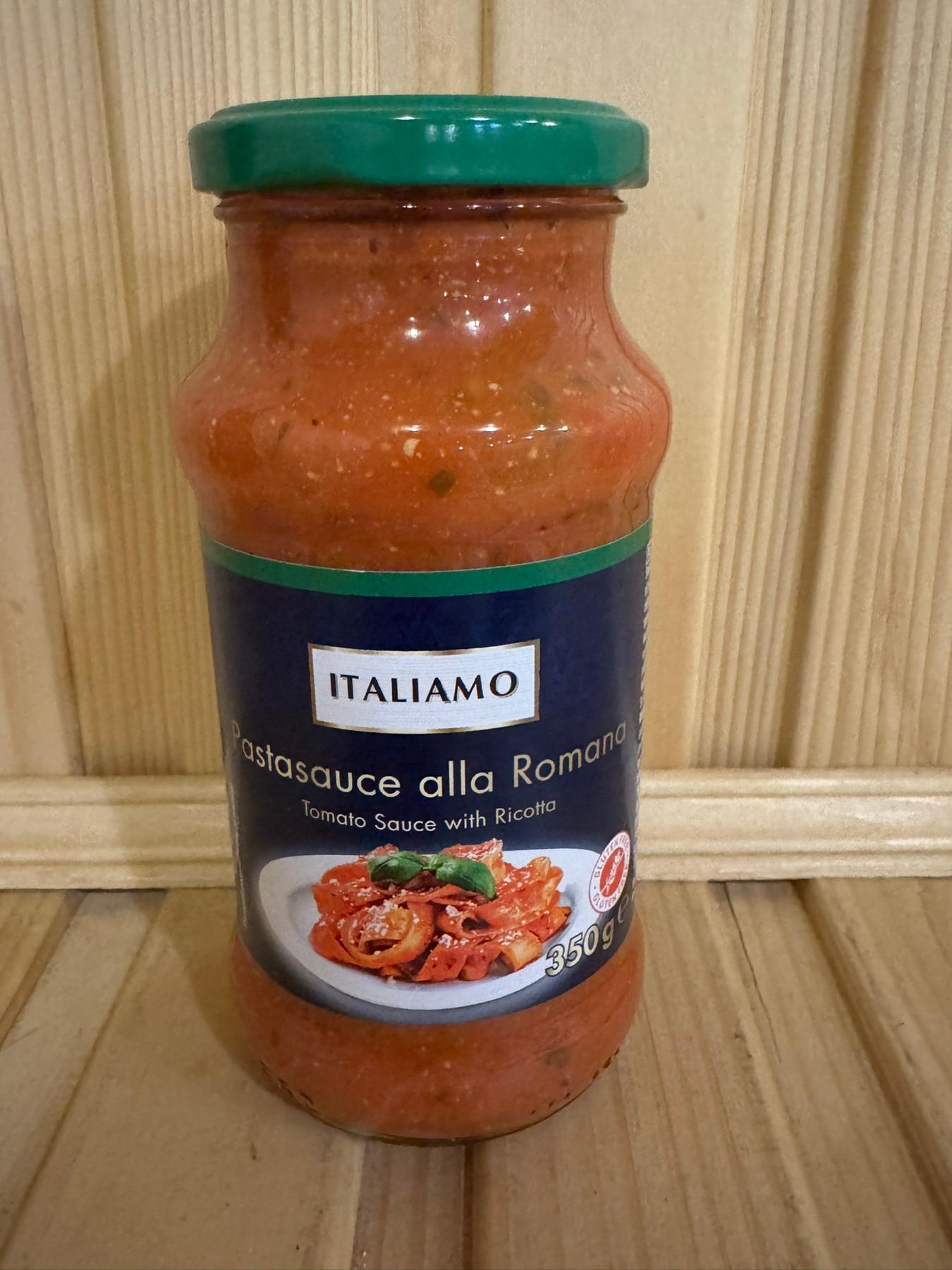 Соус Italiamo з сиром рікота Pastasauce alla Romana 350 гр