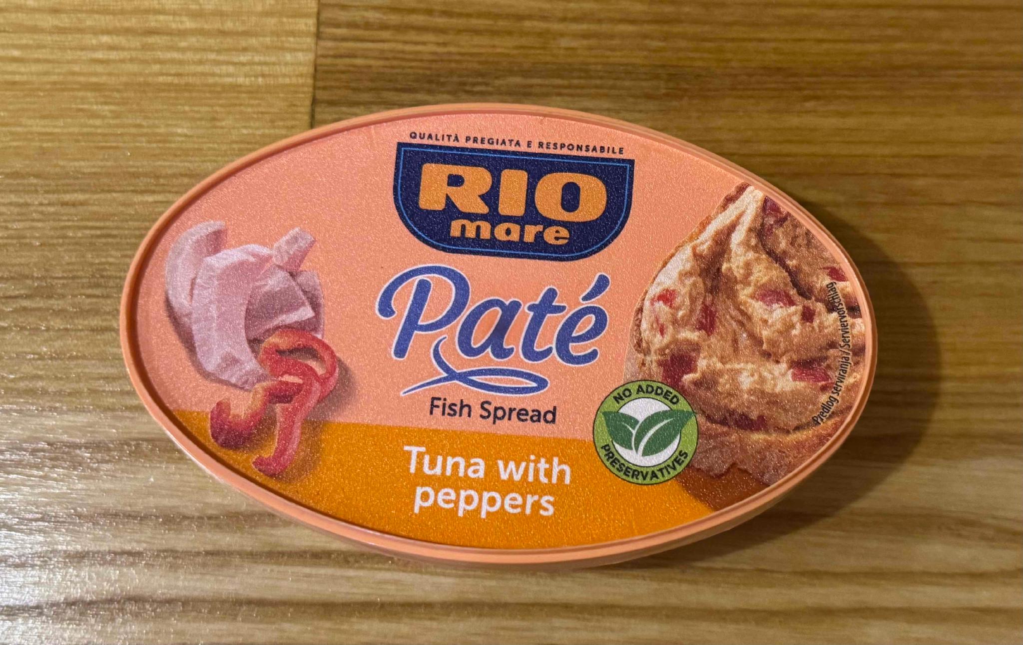 Паштет із тунця з паприкою Rio Mare Pate Fish Spread Peppers 115 гр