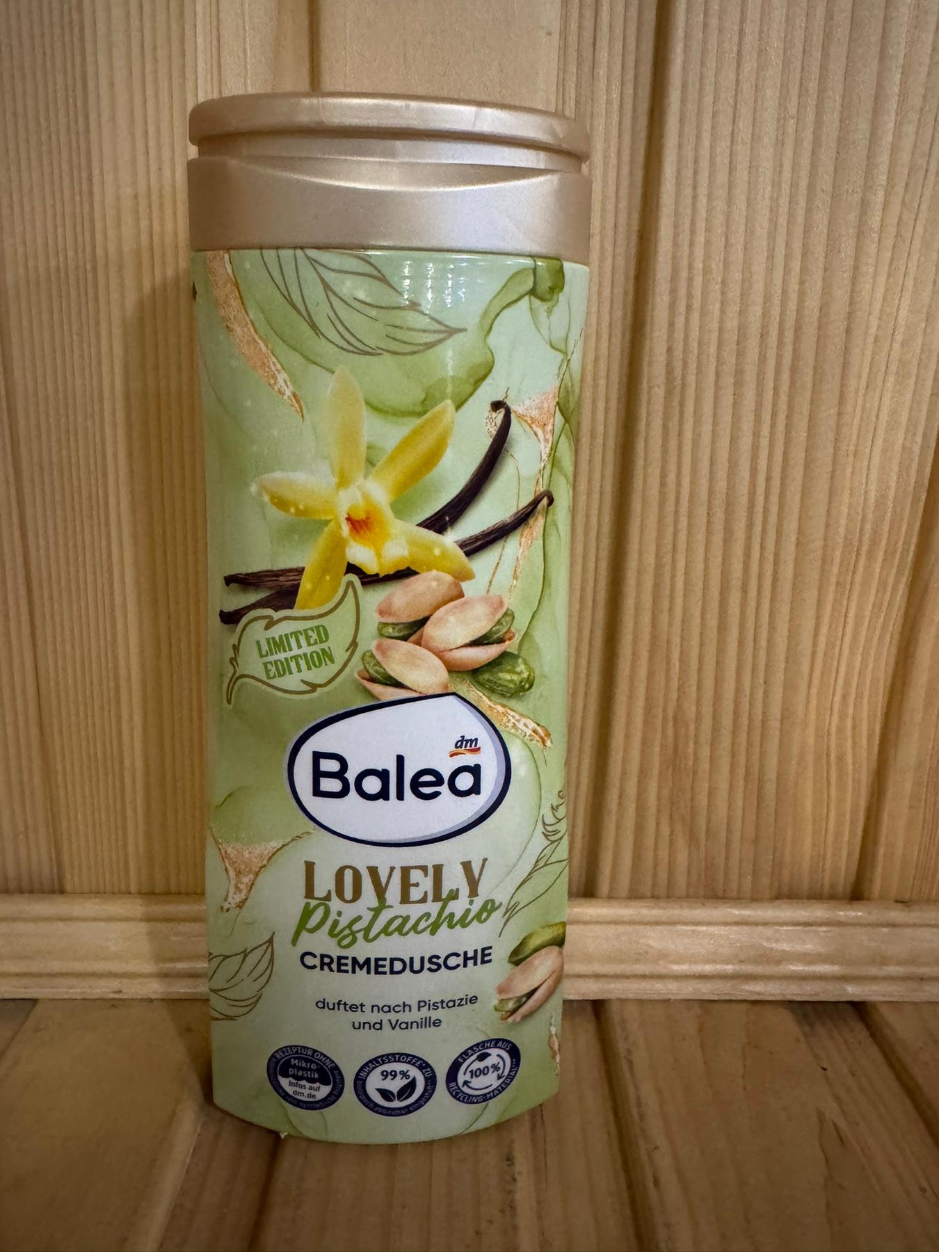 Крем-гель для душу з ароматом фісташки та ванілі Balea Lovely Pistachio 300 мл