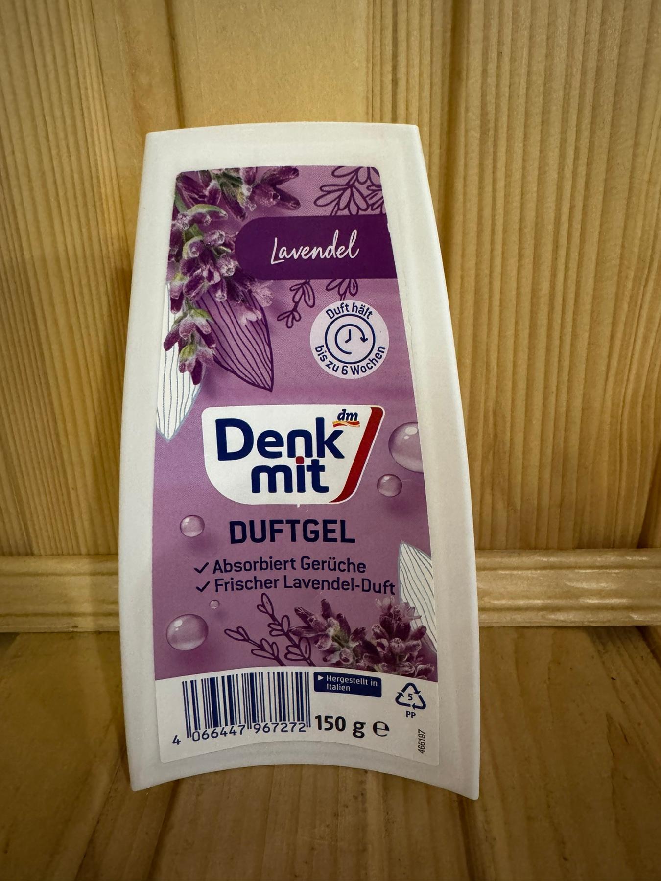 Гелевий освіжувач повітря DenkMit 2в1 150г Lavendel