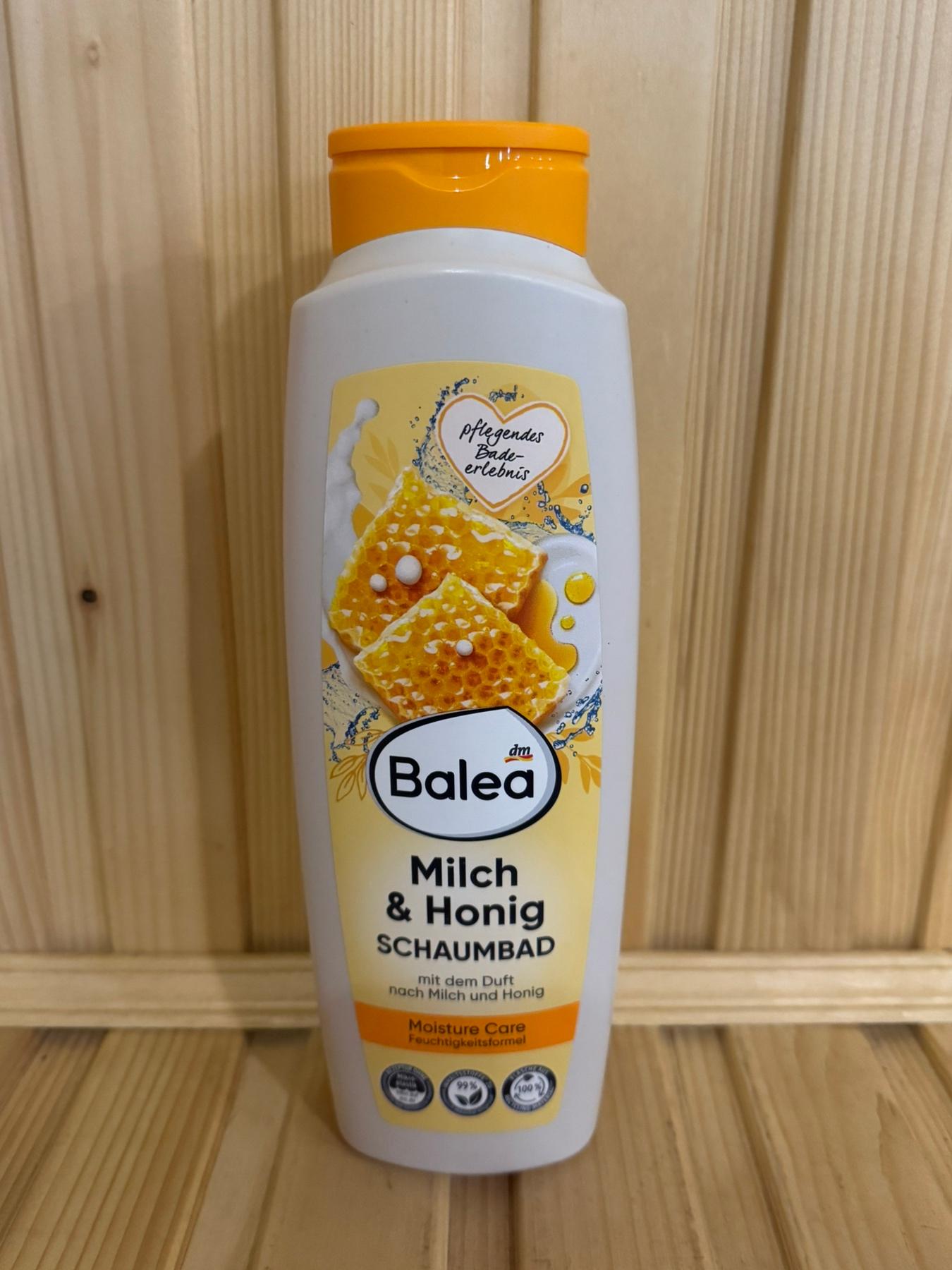 Кремова піна для ванн Balea Молоко і мед 750 мл
