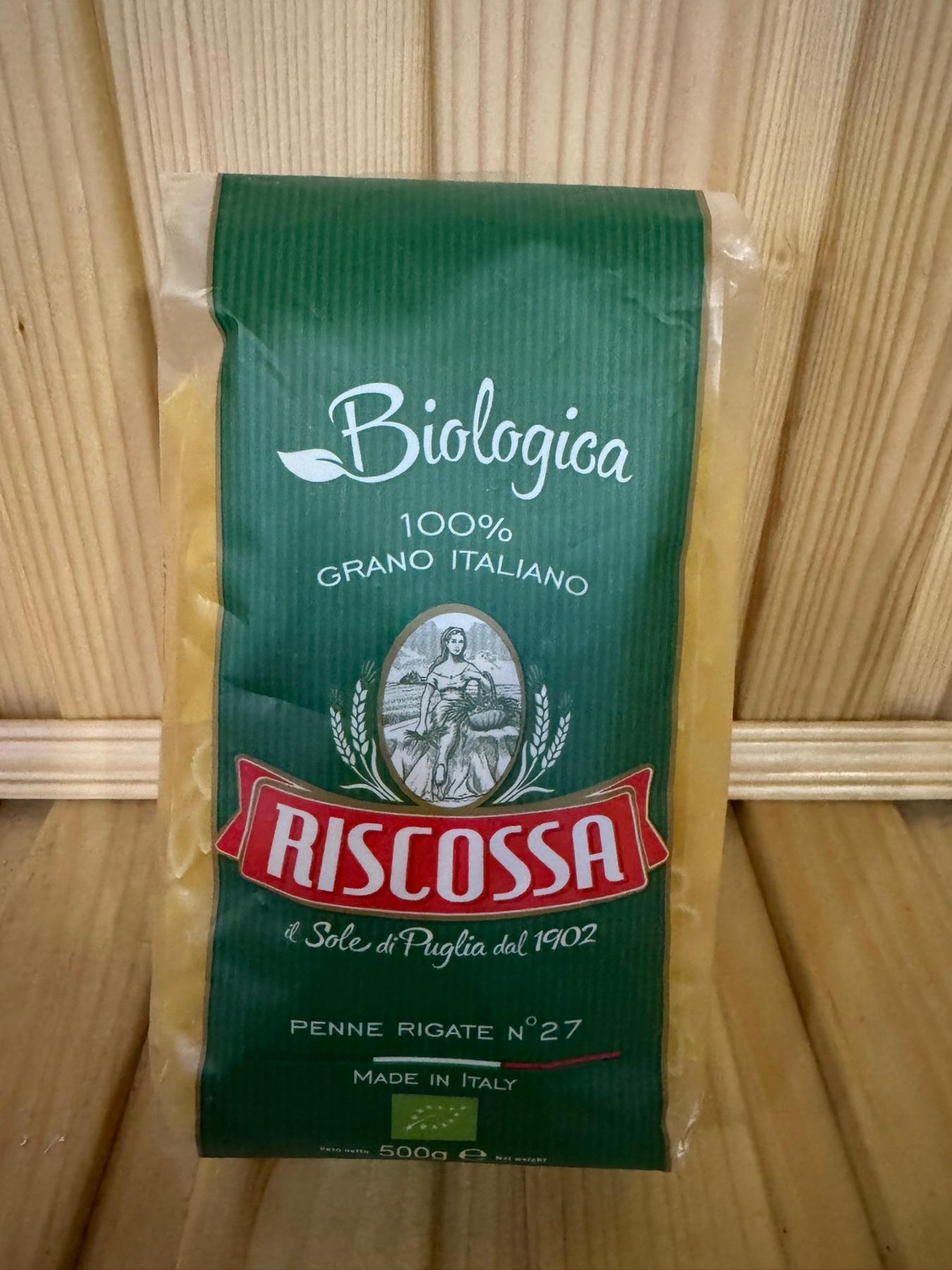 Макарони Riscossa 50 Перо  Biologica 100% органічні 500гр