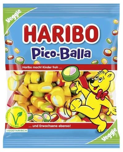 Жувальні цукерки Haribo Pico Balla Veggie Fruit Gummies 160 г