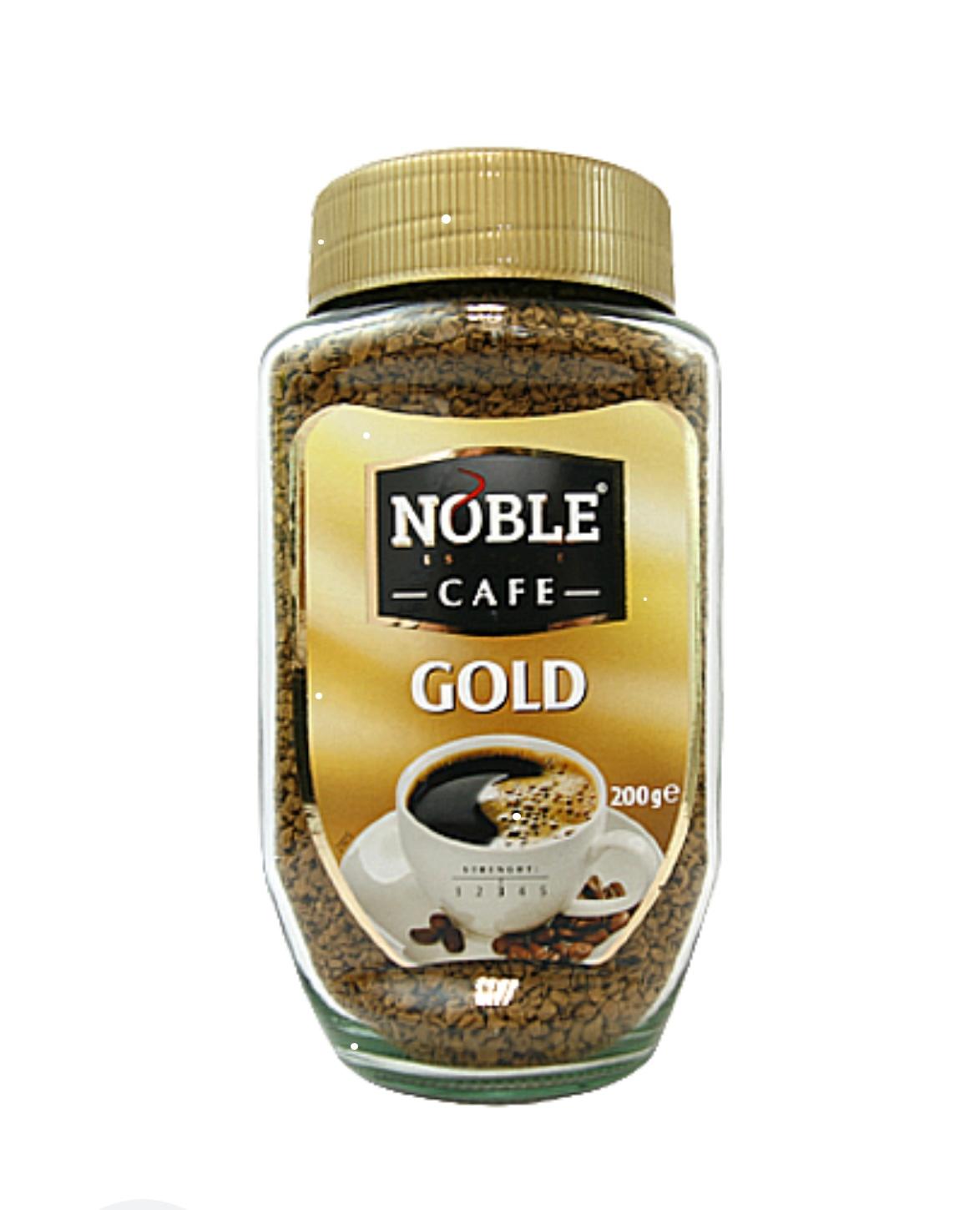 Кава Noble Gold розчинна сублімована 200г с/б