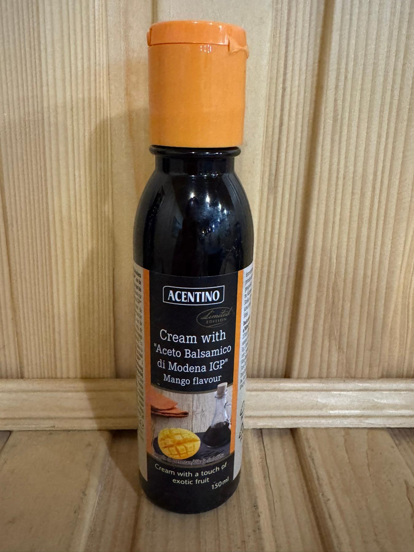 Крем-соус бальзамічний з манго Acentino Aceto Balsamico di Modena IGP 150 мл