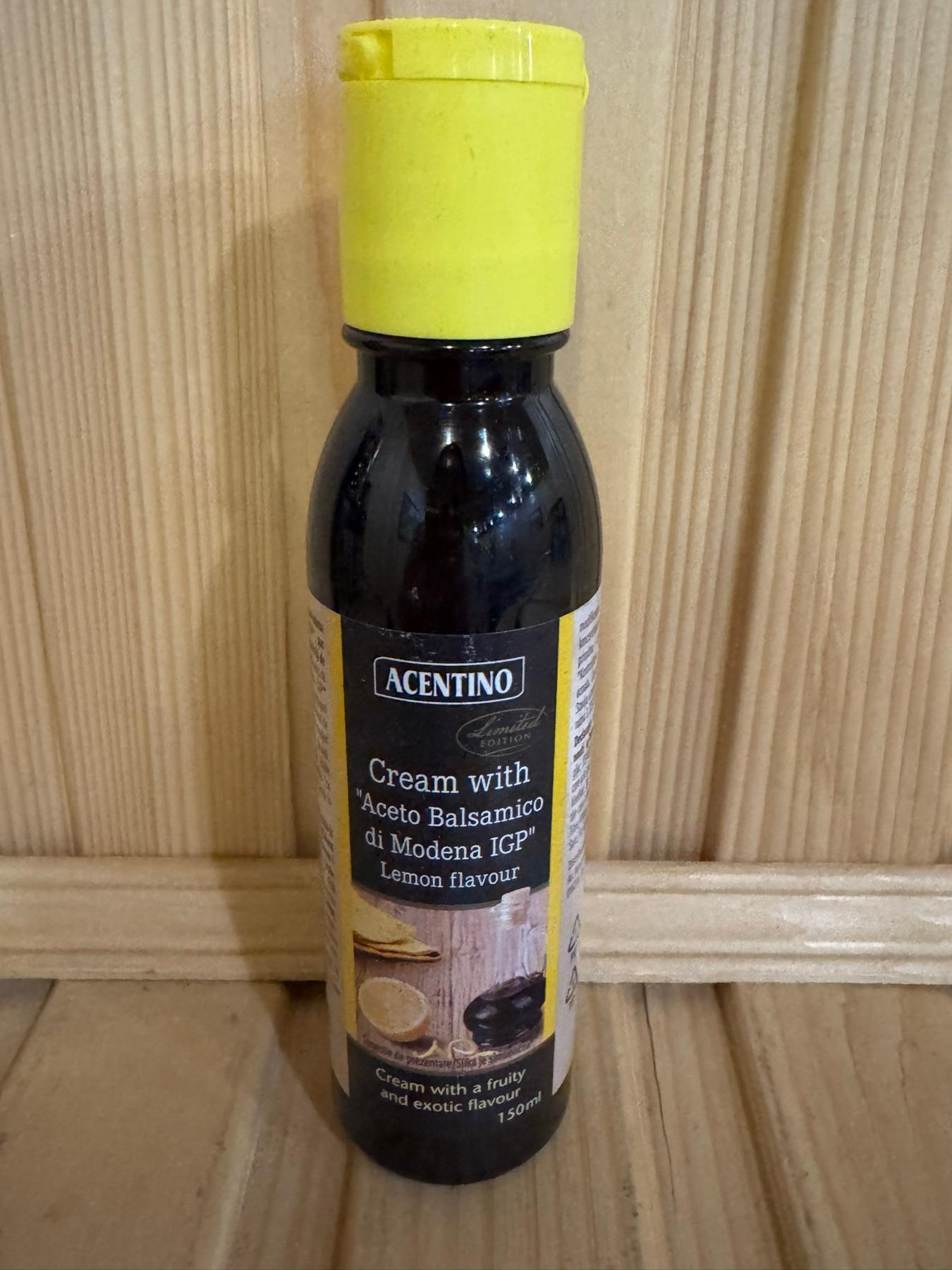 Крем-соус бальзамічний з лимоном Acentino Aceto Balsamico di Modena IGP 150 мл