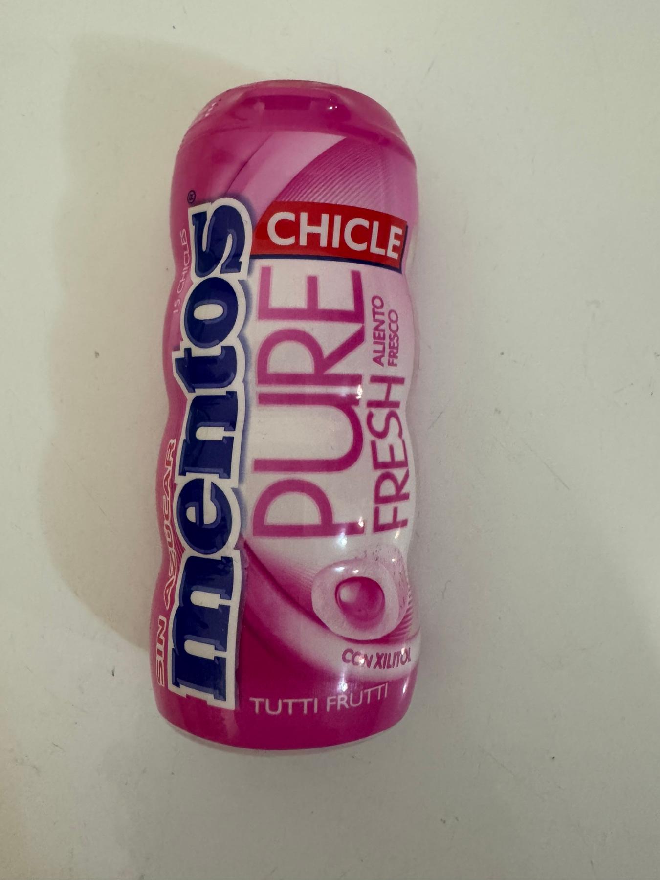 Жувальна гумка Mentos Pure Fresh зі смаком Тутті-Фрутті 56 г
