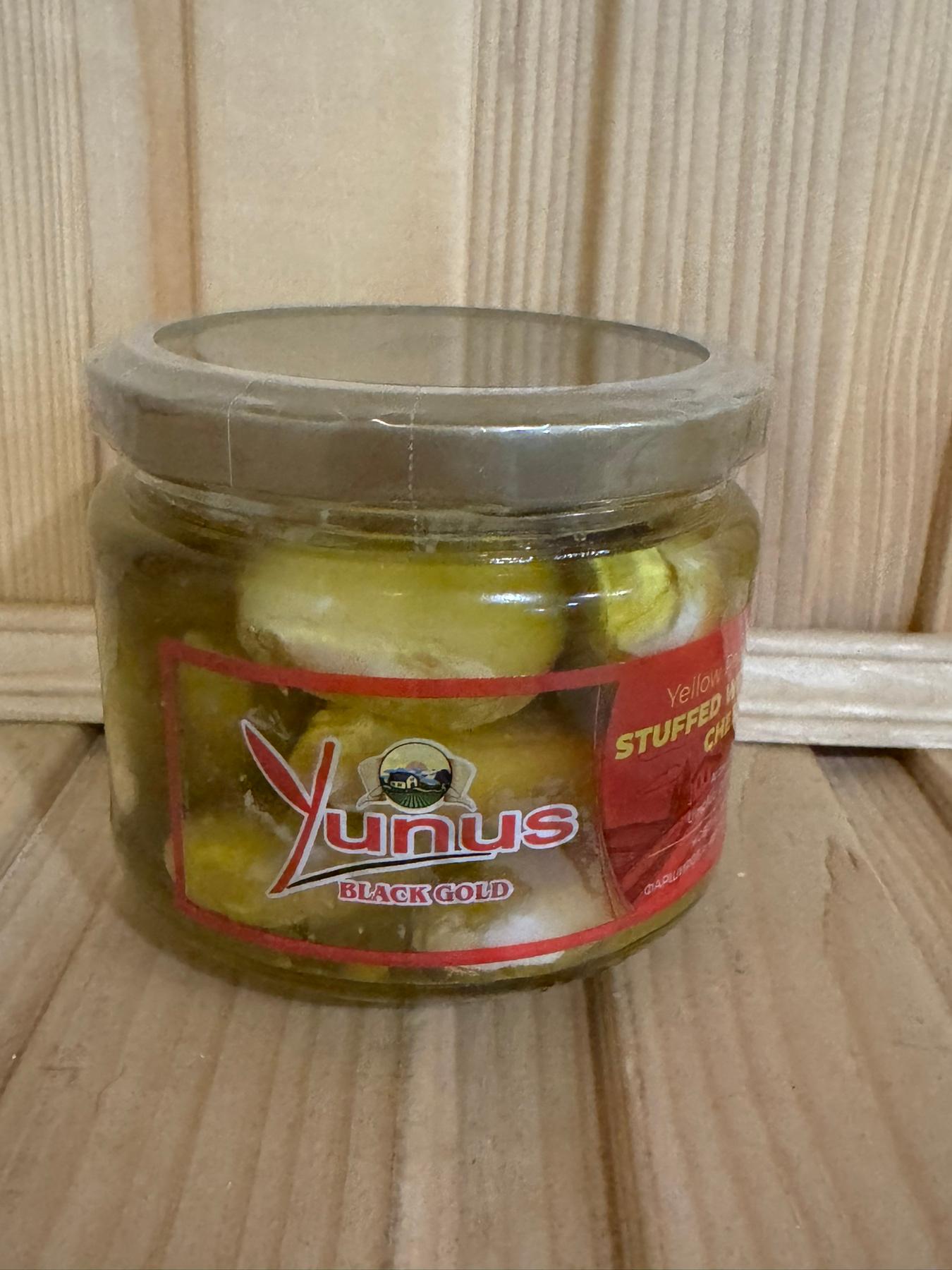 Зелений перець фарширований сиром Yunus 290гр