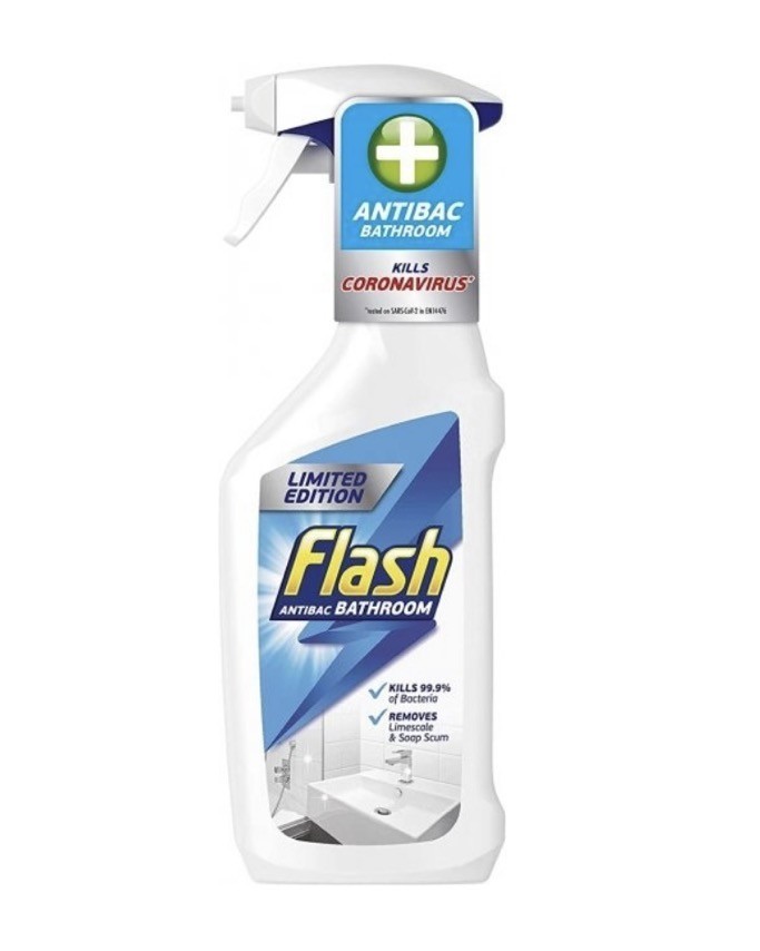 Антибактеріальний спрей для очищення ванної кімнати Flash 500мл