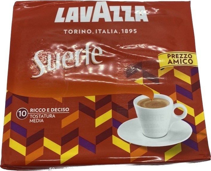 Кава мелена Lavazza Suerte 250 г в економній упаковці