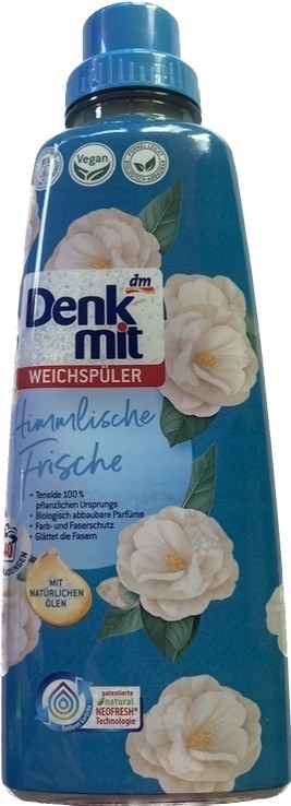 Ополіскувач для одягу  Denkmit Weichspüler Himmlische Frische1L