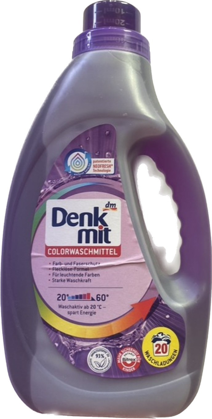 ГЕЛЬ для прання кольорового DenkMit Colorwaschmittel 1,1L