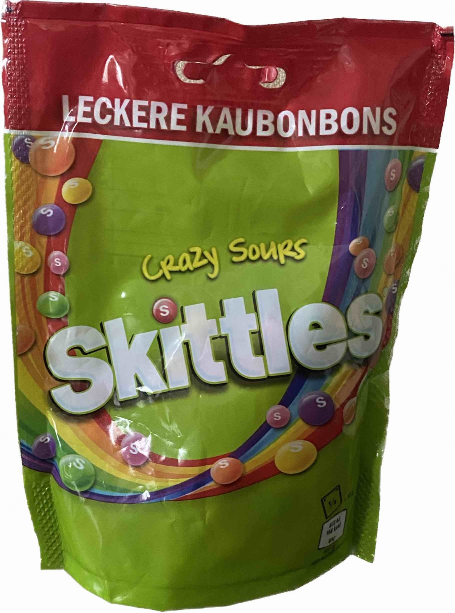 Драже Skittles Crazy Sours скажено кислий 160г