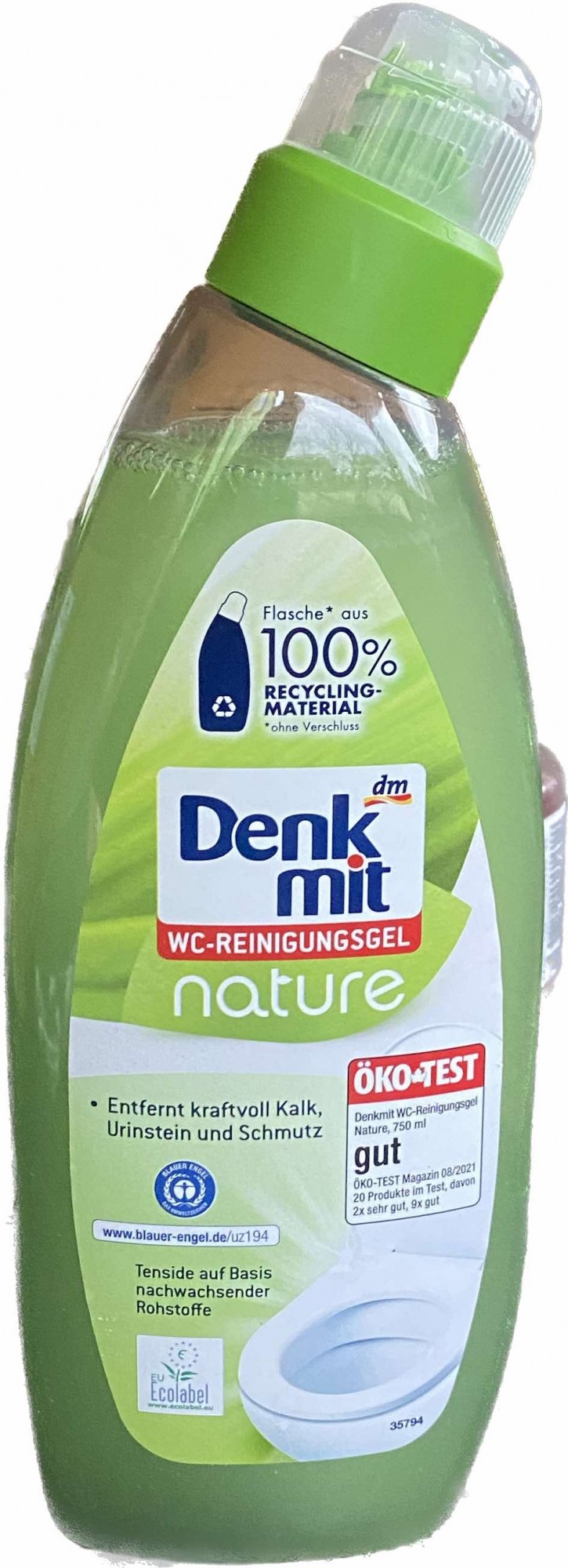 Засіб для чищення унітазу nature Denkmit 750 мл