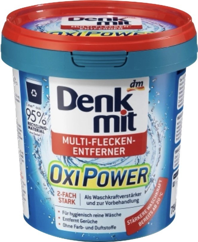 Плямовивідник для кольорових тканин Denkmit Oxi Power 750 г