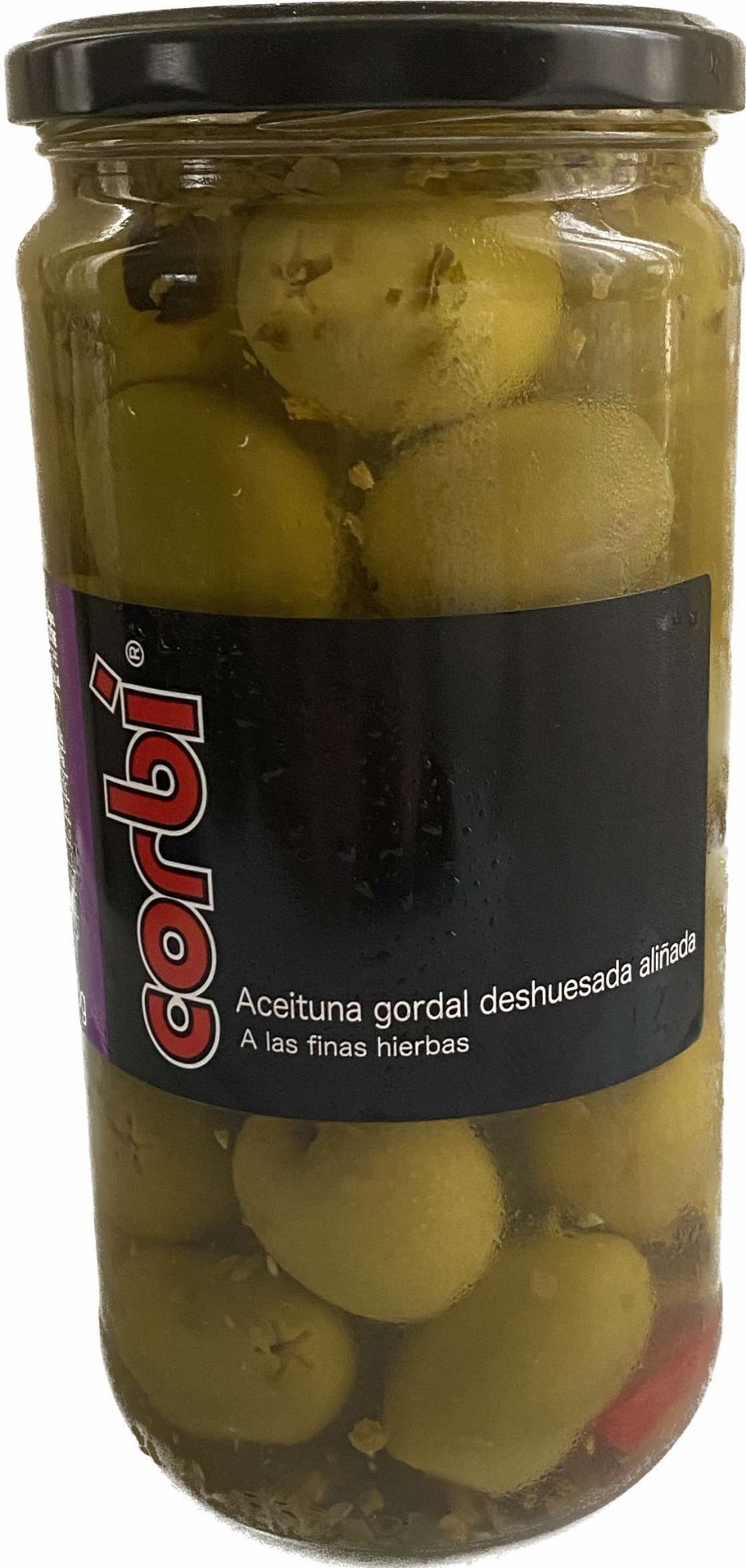 Оливки Гиганты без кісточки Corbi Aceituna Gordal Deshuesada 700g