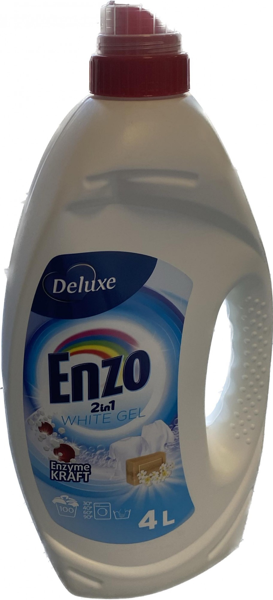 Гель для прання білих речей Deluxe Enzo 4л