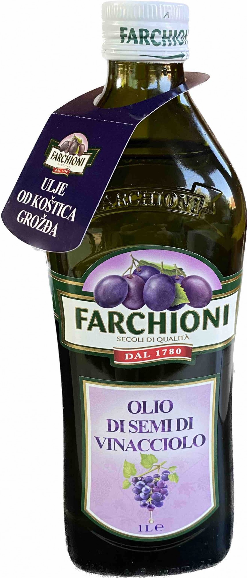 Олія з  виноградних кісточок Farchioni 1л.