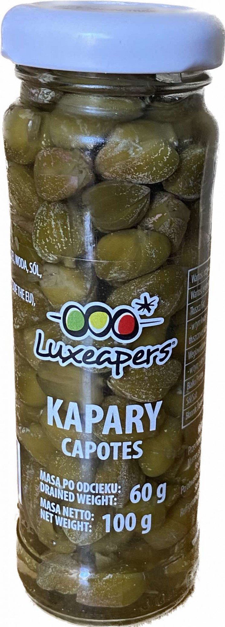 Каперси Люксаперс малі Luxeapers 100гр