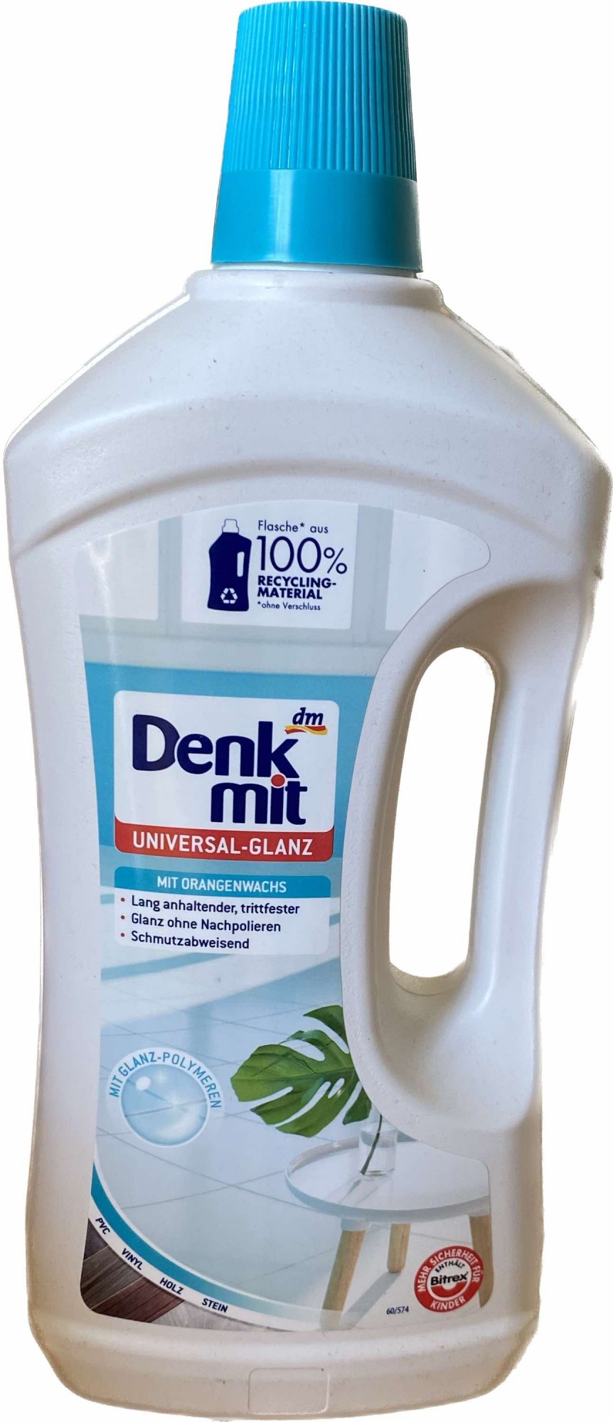 Універсальний миючий засіб для підлоги Denk Mit Universal-Glanz 1л