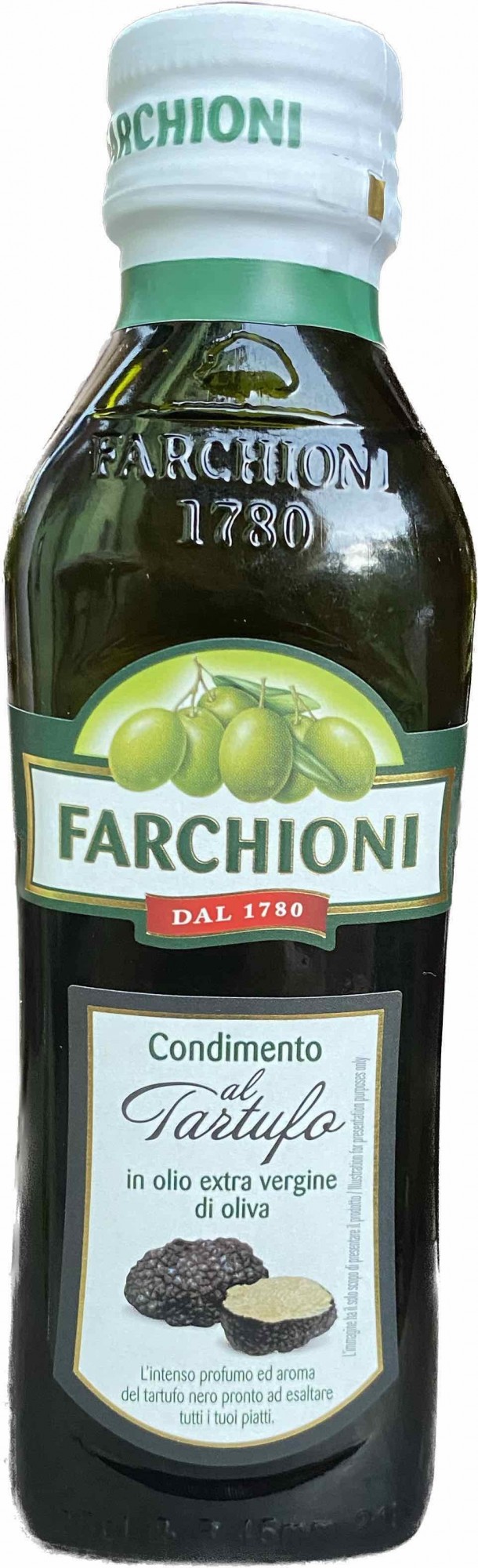 Оливкова олія з чорним трюфелем Farchioni Condimento al Tartufo in olio extra vergine 250 мл
