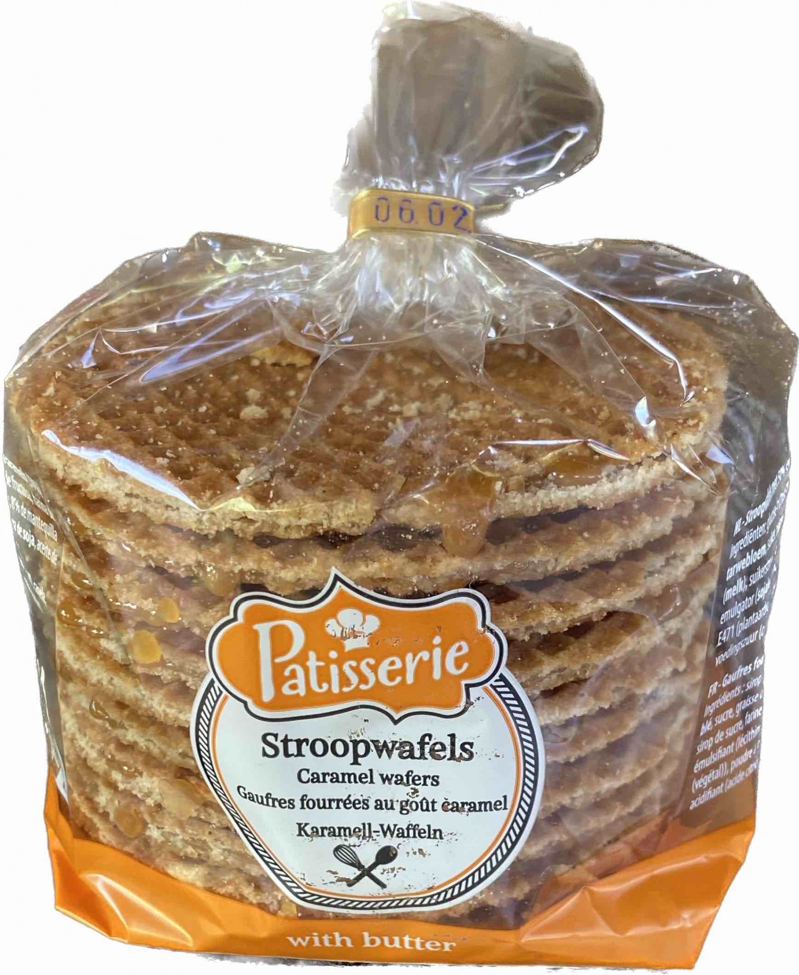 Вафлі Stroopwafels 400г Карамель