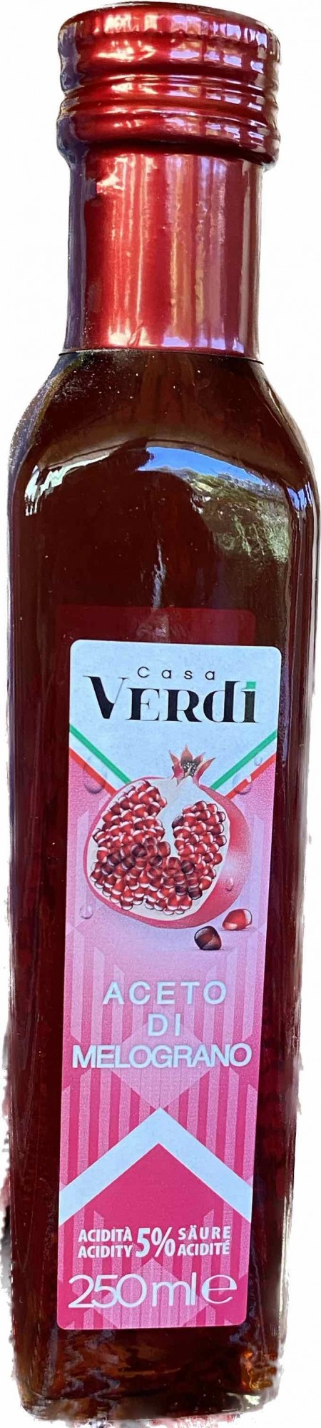 Гранатовий оцет Casa Verdi 250мл