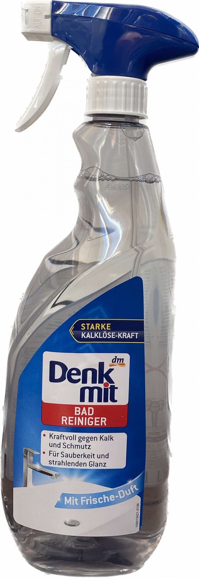 Засіб рідкий для прибирання у ванній Denkmit Badreiniger спрей 1000мл.