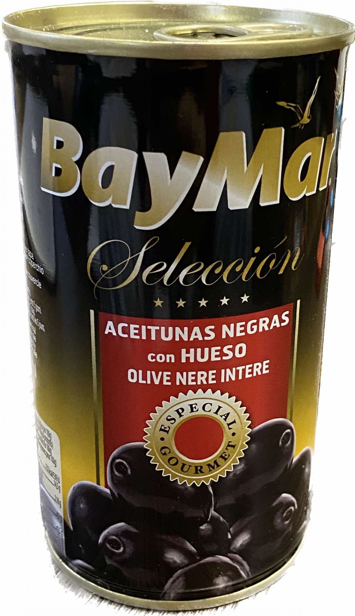 Оливкм чорні з кісточкою Bay Mar Seleccion 360 г