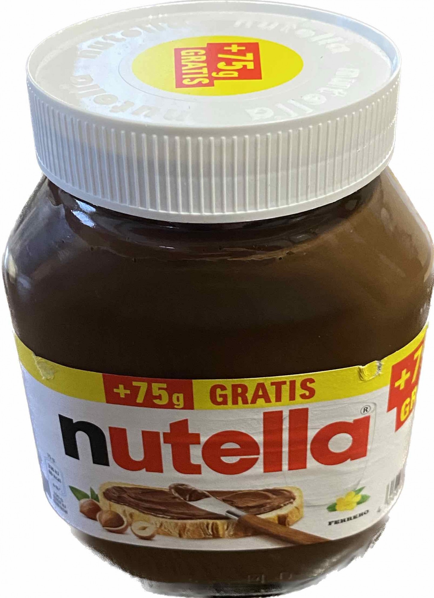 Паста Шоколадно-Горіхова Nutella Нутелла Hazelnut Cocoa Ferrero 825 гр.