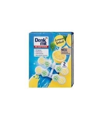 Туалетний блок Denkmit WC Blauspüler Lemon Splash 2 шт