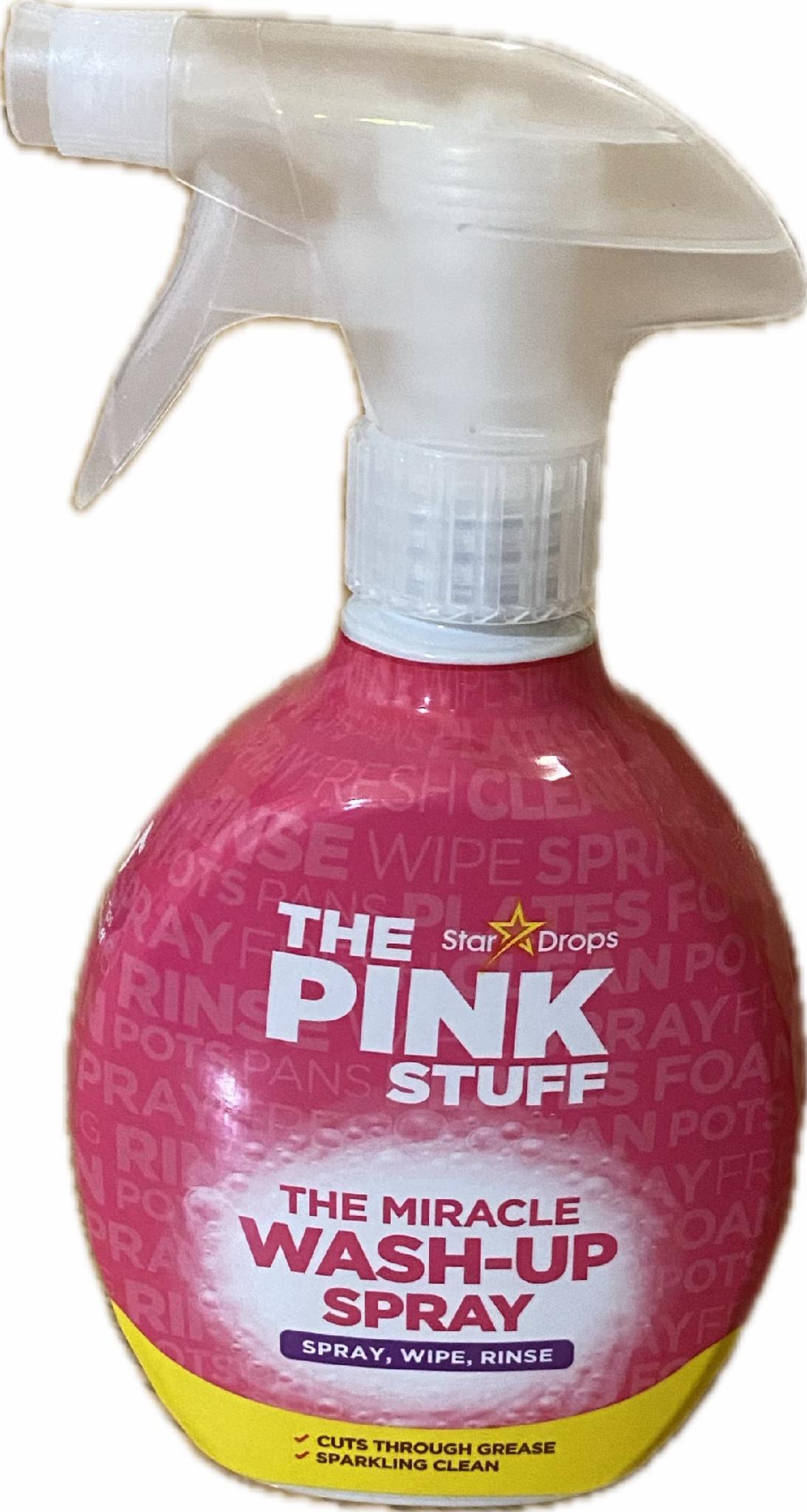 Засіб для миття посуду та чищення всіх поверхонь від жиру The Pink Stuff The Miracle Wash-Up Spray 500мл