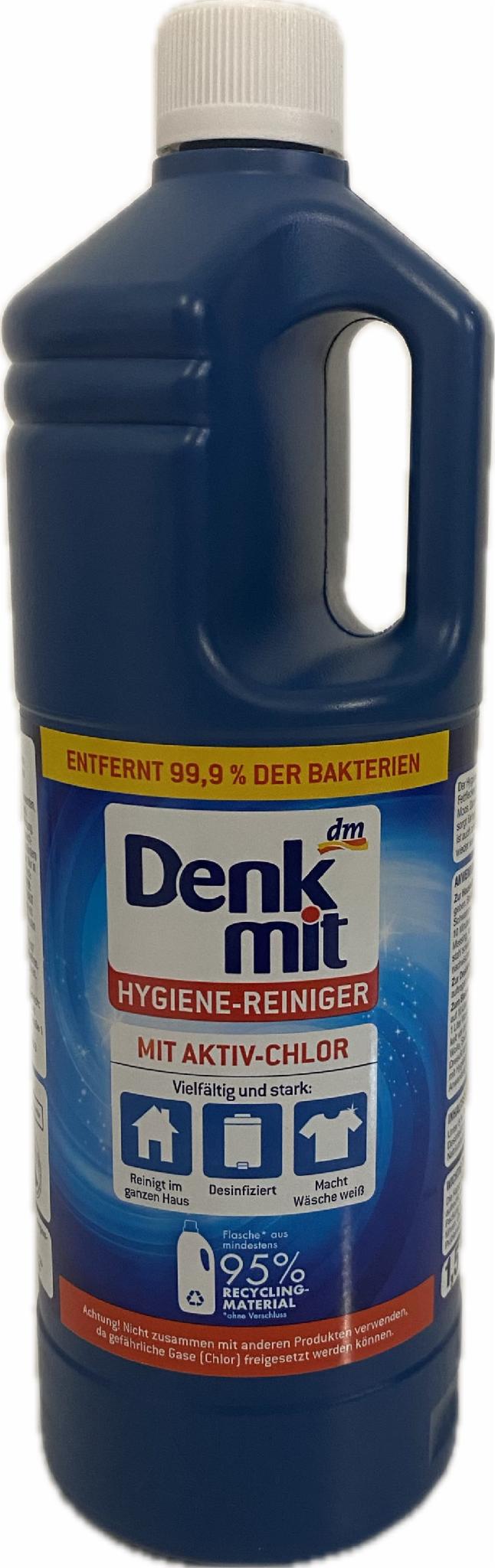 Гігієнічний очищувач для дезінфекції поверхонь Denkmit Hygiene-Reiniger 1,5 л